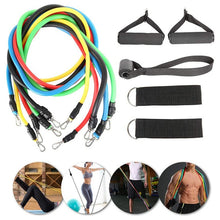 Load image into Gallery viewer, 11 Piece Resistance Bands Set
