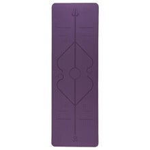 Load image into Gallery viewer, Yoga Mat with Position Line
